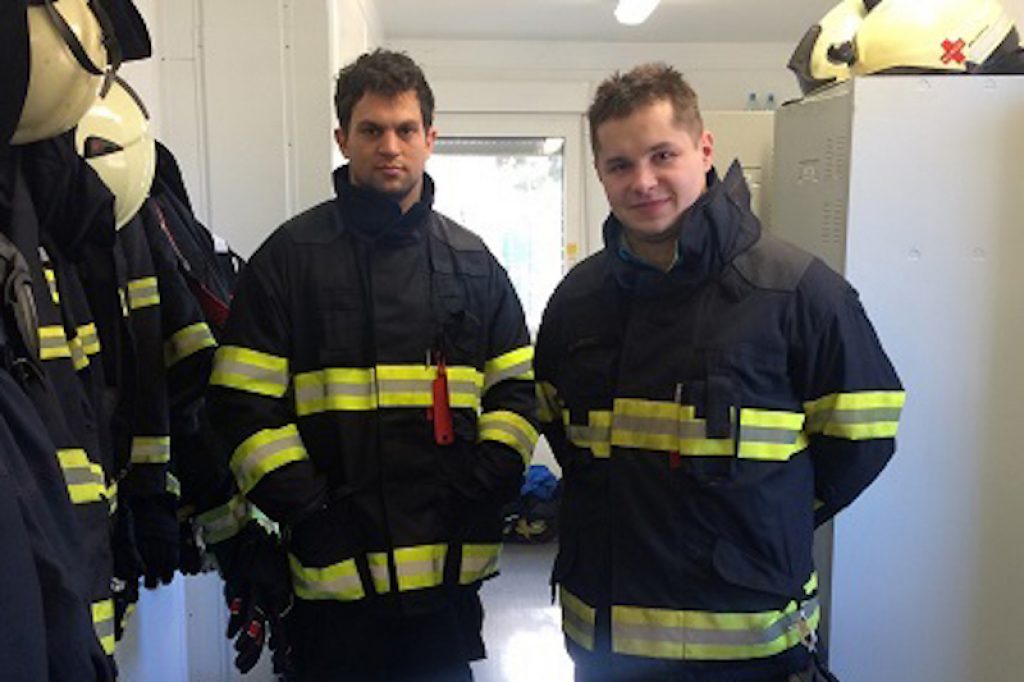 Gašenje notranjih požarov – MODUL A